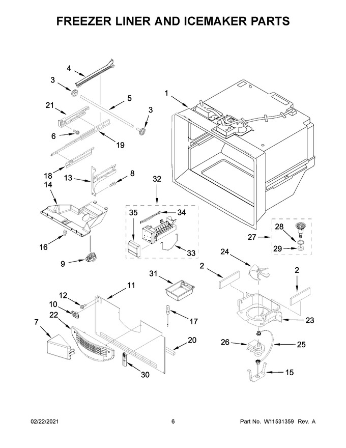 Diagram for KRFC300EWH04
