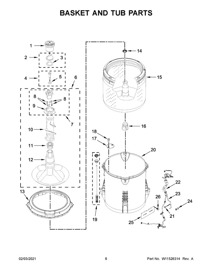 Diagram for 4GWTW1805LW0
