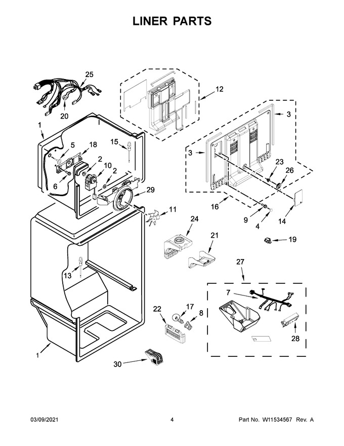 Diagram for ART308FFDW07