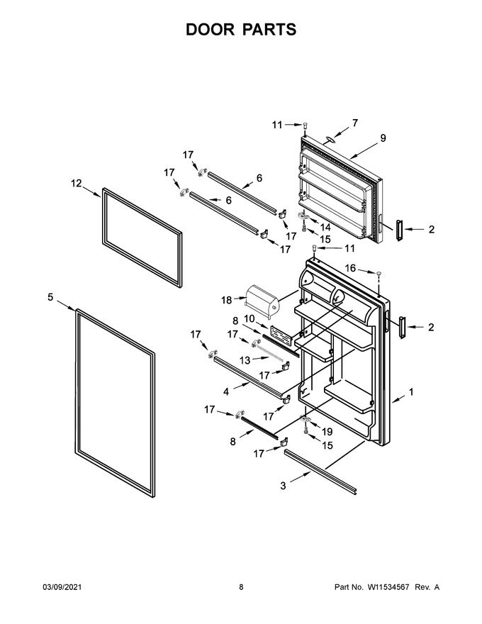 Diagram for ART308FFDW07