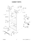 Diagram for 02 - Cabinet Parts
