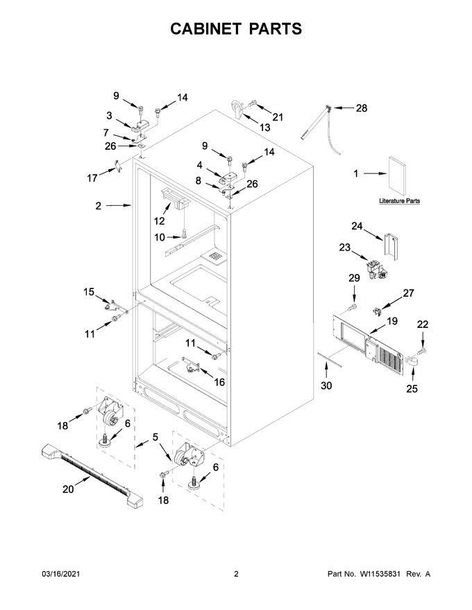 Diagram for WRFA32SMHZ04
