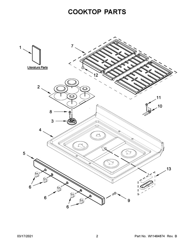 Diagram for WFG550S0HW2