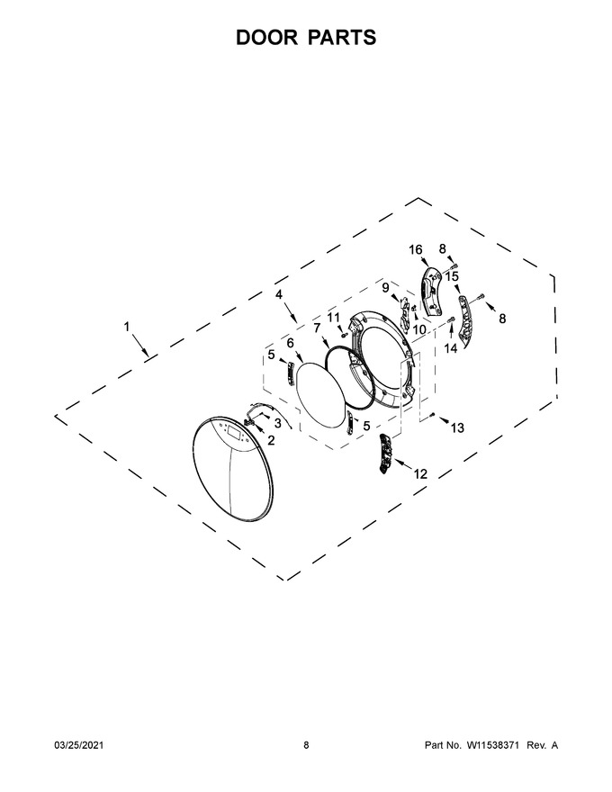 Diagram for WGD9620HW3