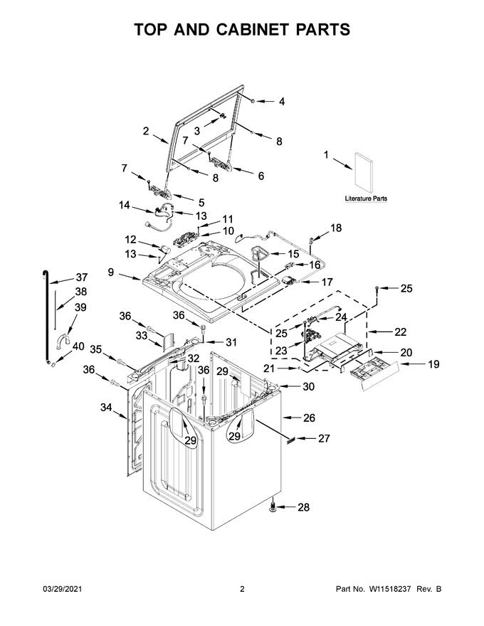 Diagram for MVW6200KW1