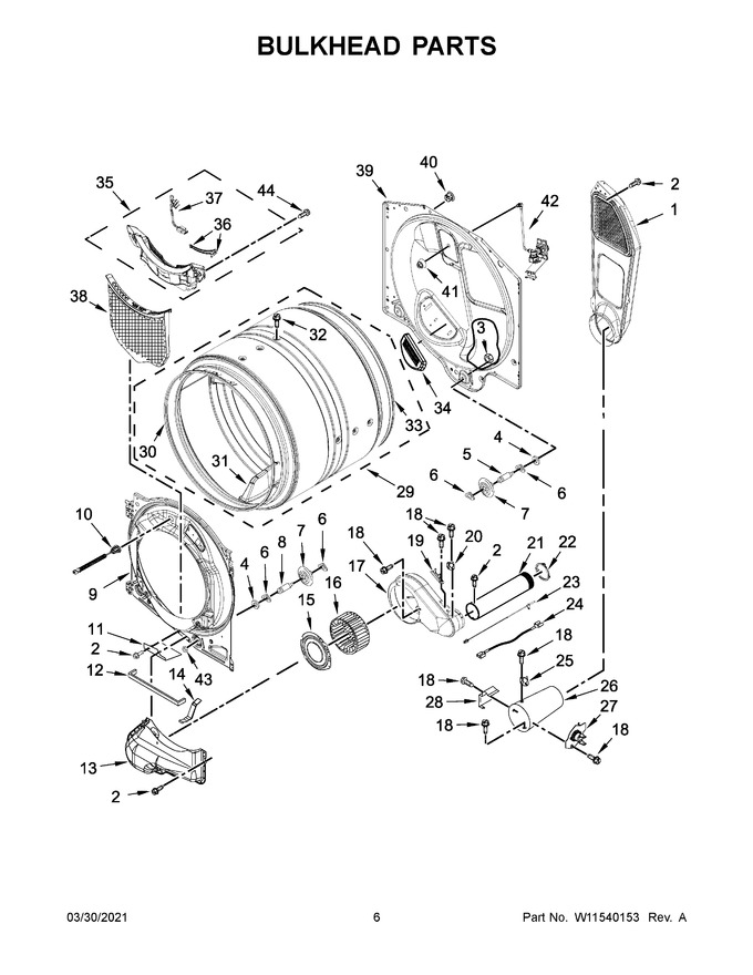 Diagram for MGD8630HW3