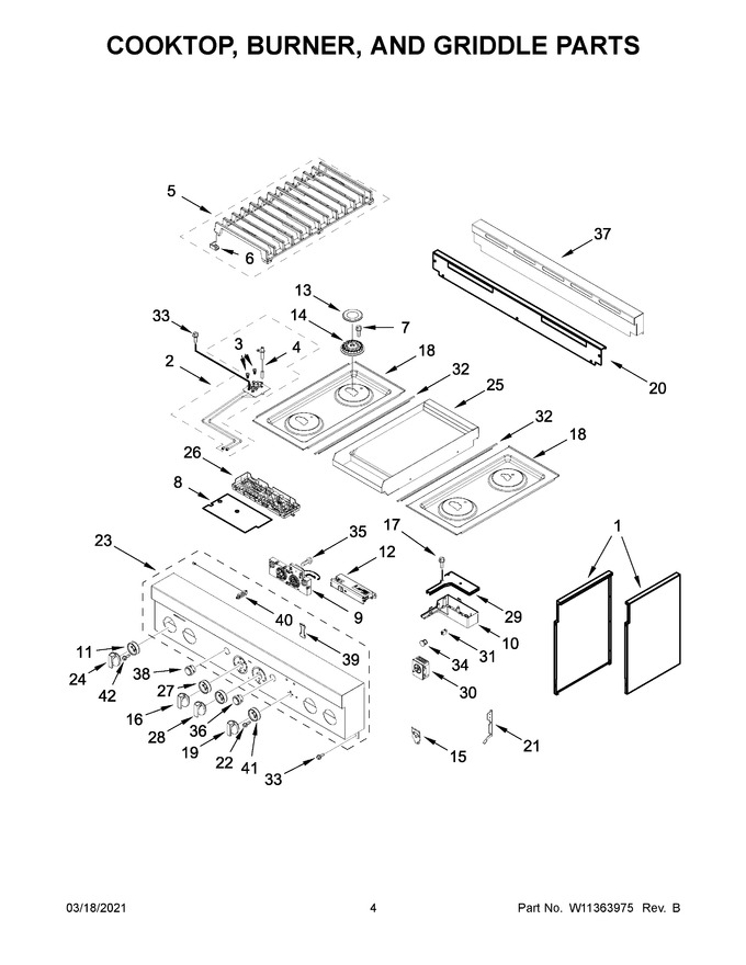 Diagram for JGRP536HM00