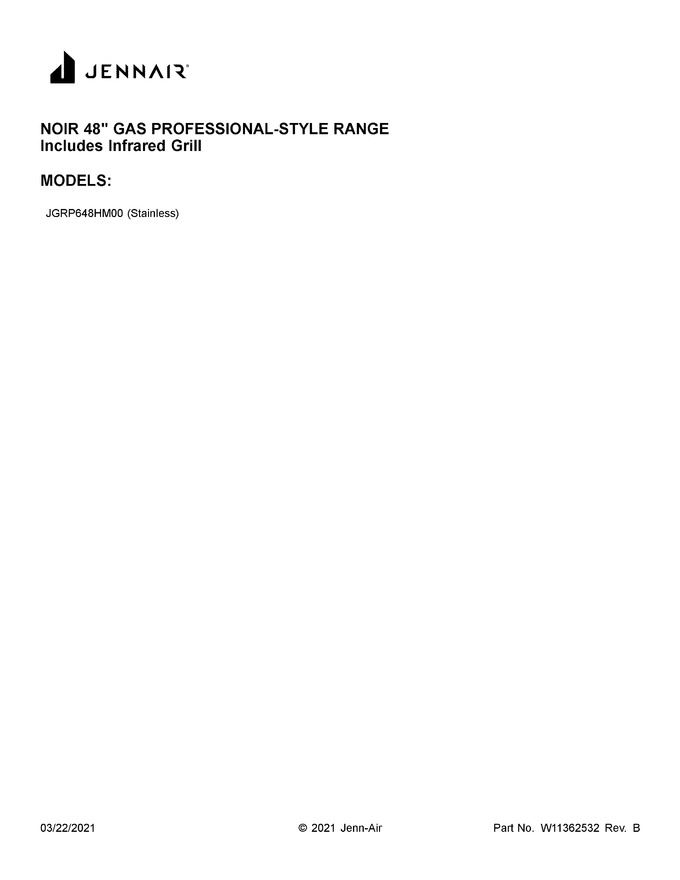 Diagram for JGRP648HM00