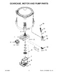 Diagram for 05 - Gearcase, Motor And Pump Parts