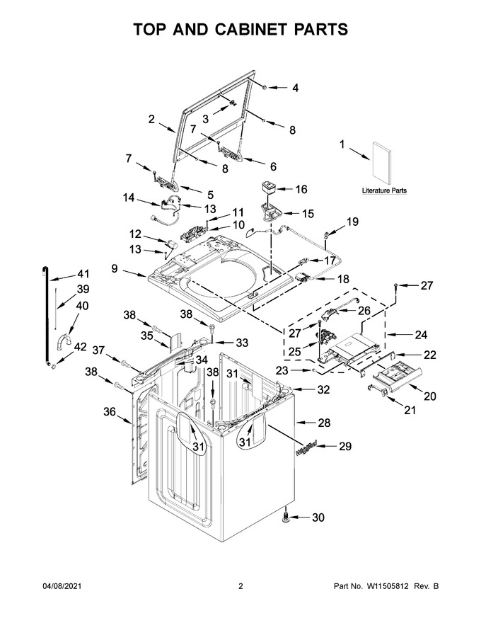Diagram for WTW5100HW1