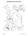 Diagram for 03 - Refrigerator Liner Parts