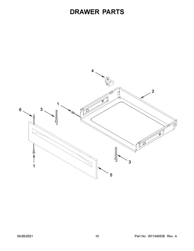 Diagram for YACR4303MFW6