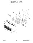 Diagram for 10 - Lower Rack Parts