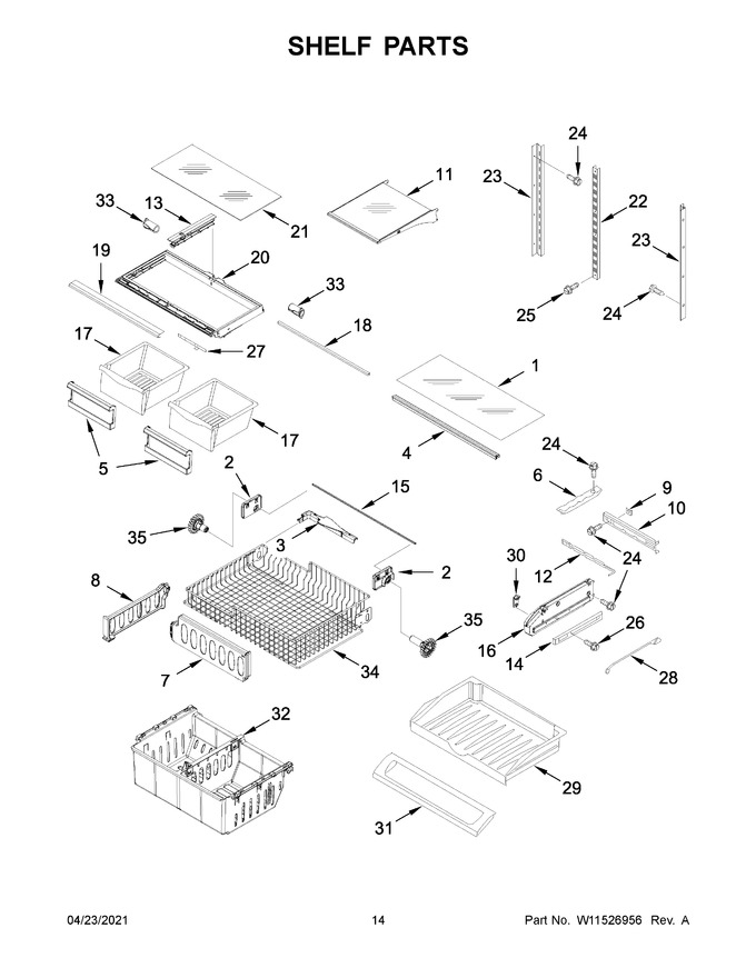 Diagram for WRF535SWHW04
