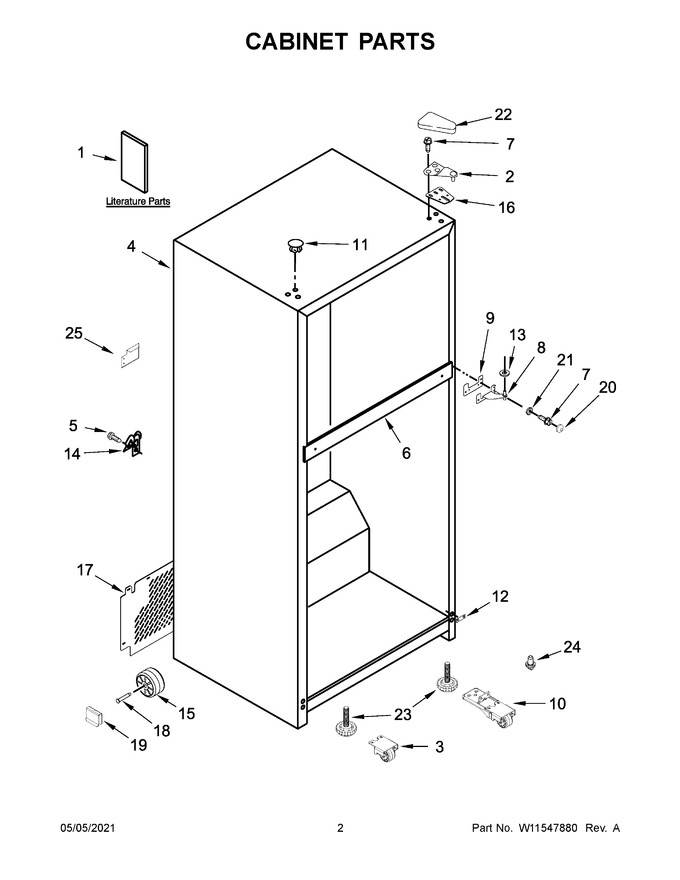 Diagram for WRT138FZDW04