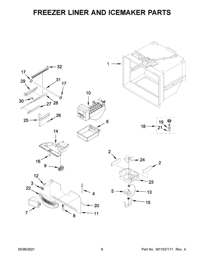 Diagram for KRFF305EBS04
