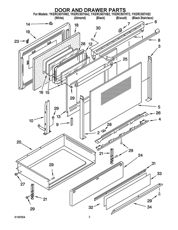 Diagram for YKERC507HS2
