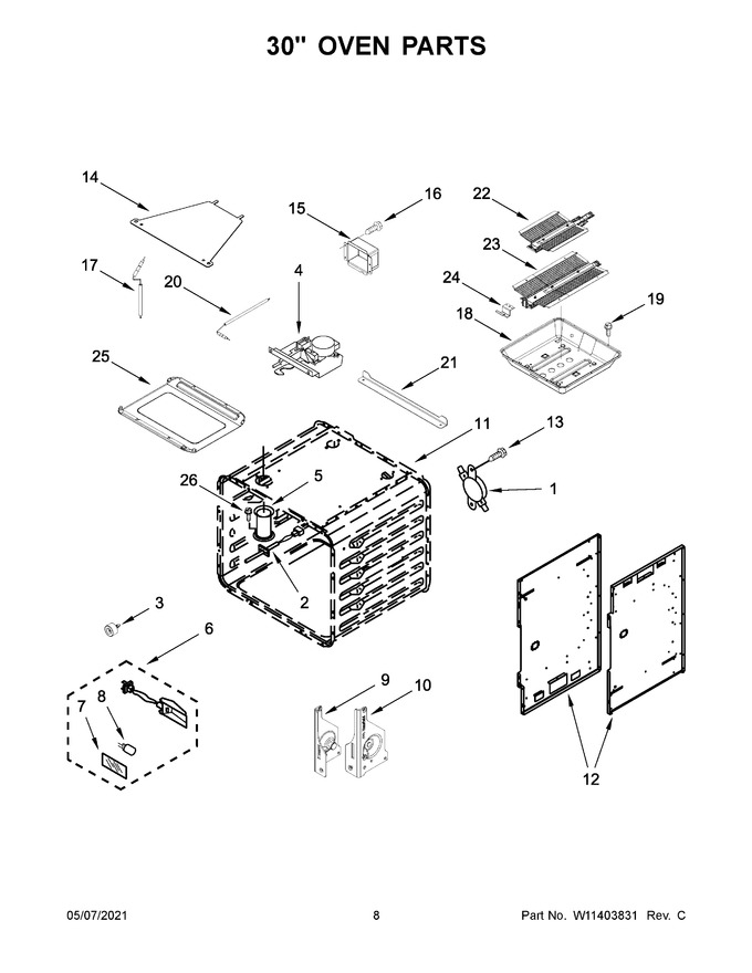 Diagram for KFGC558JSC00