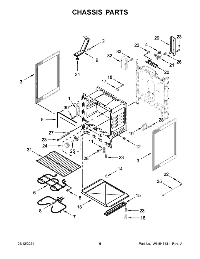 Diagram for YWFE505W0JZ1