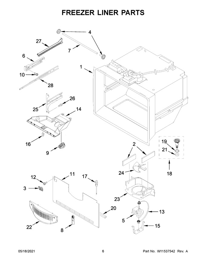 Diagram for WRF532SNHV03