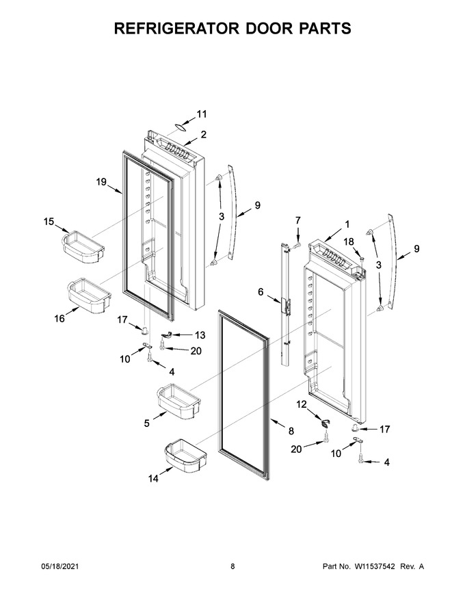 Diagram for WRF532SNHV03