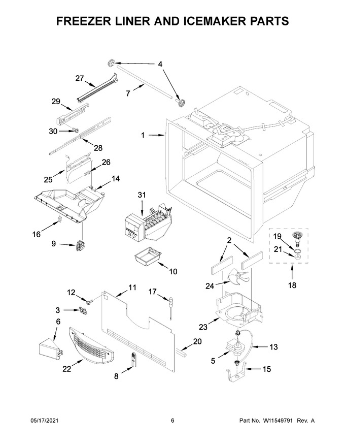 Diagram for WRF532SMHV03