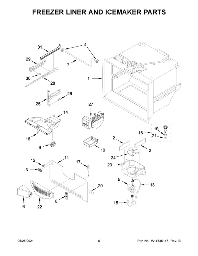 Diagram for WRFA32SMHZ05
