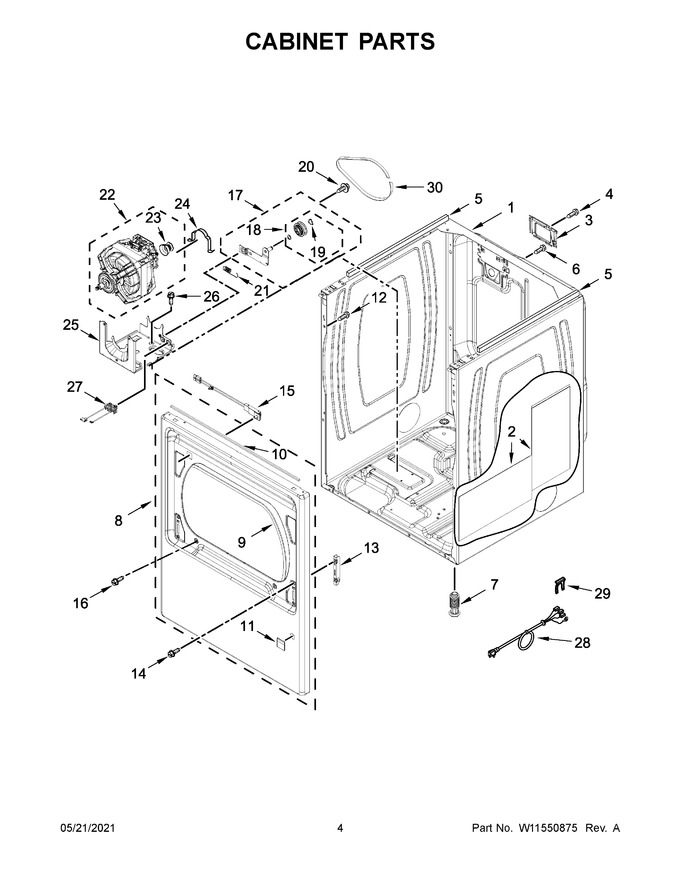Diagram for YWED6120HW2