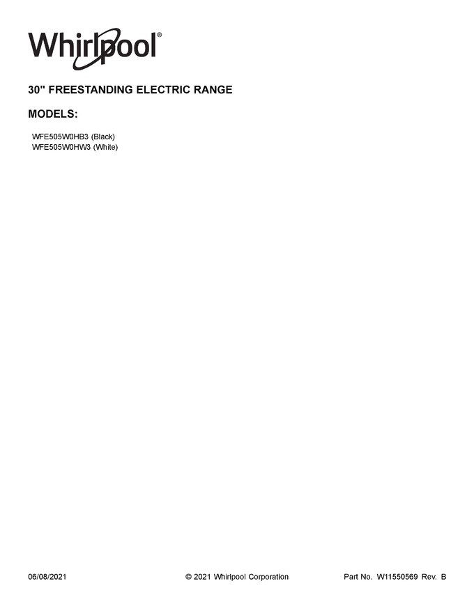 Diagram for WFE505W0HB3