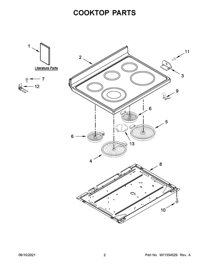 Diagram for YMER6600FW3