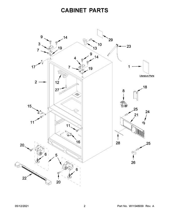 Diagram for WRF535SMHZ07