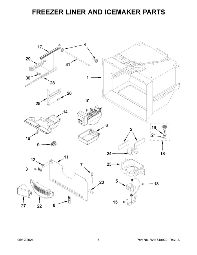 Diagram for WRF535SMHZ07