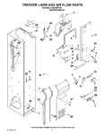 Diagram for 08 - Freezer Liner And Air Flow Parts