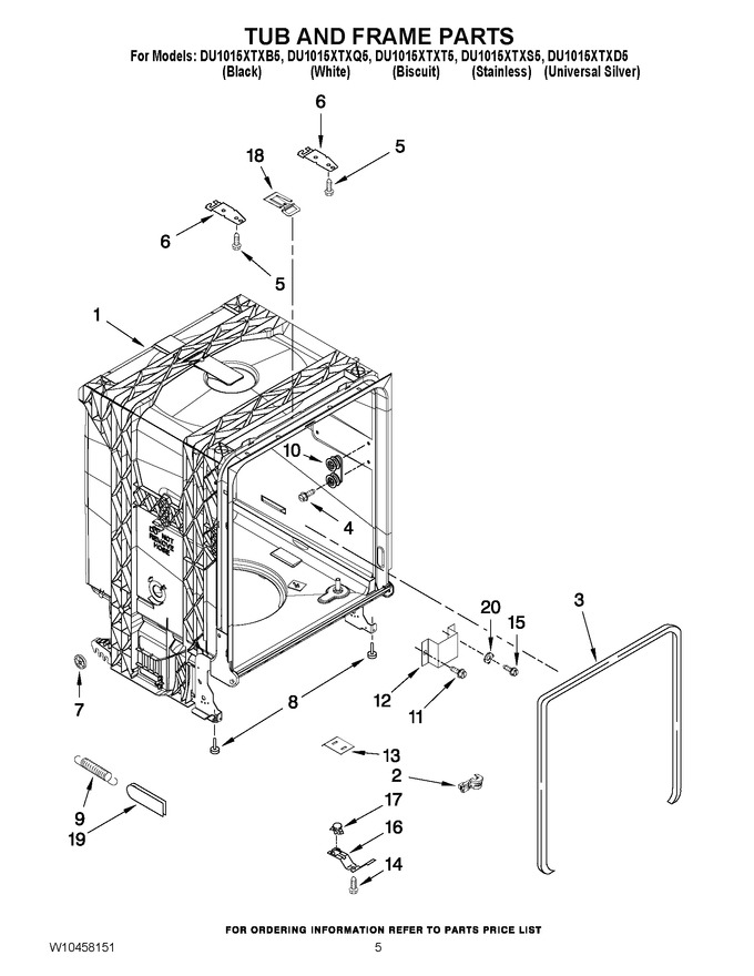 Diagram for DU1015XTXT5