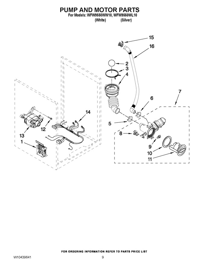 Diagram for WFW9550WW10