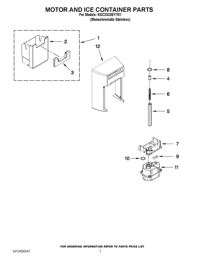 Diagram for KSC23C8EYY01