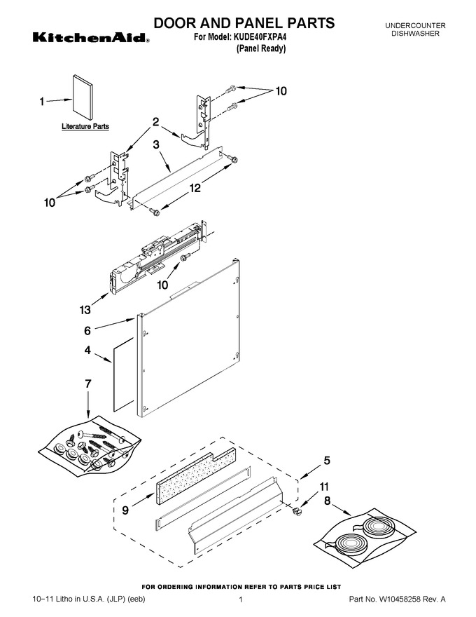 Diagram for KUDE40FXPA4