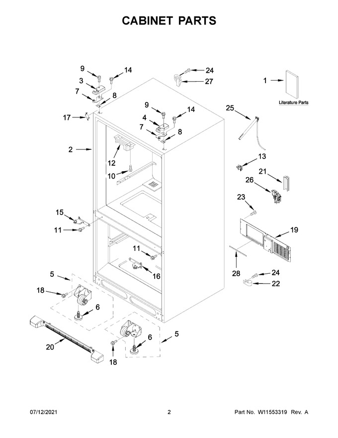 Diagram for WRF532SMHV04