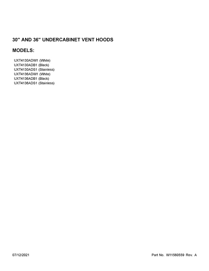 Diagram for UXT4130ADW1
