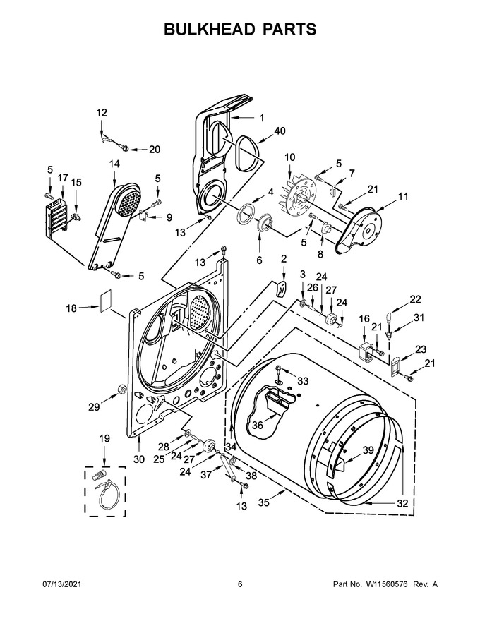 Diagram for YWED5010LW0