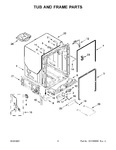 Diagram for 04 - Tub And Frame Parts