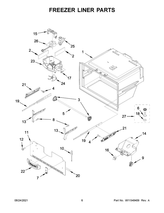 Diagram for WRX735SDHV05