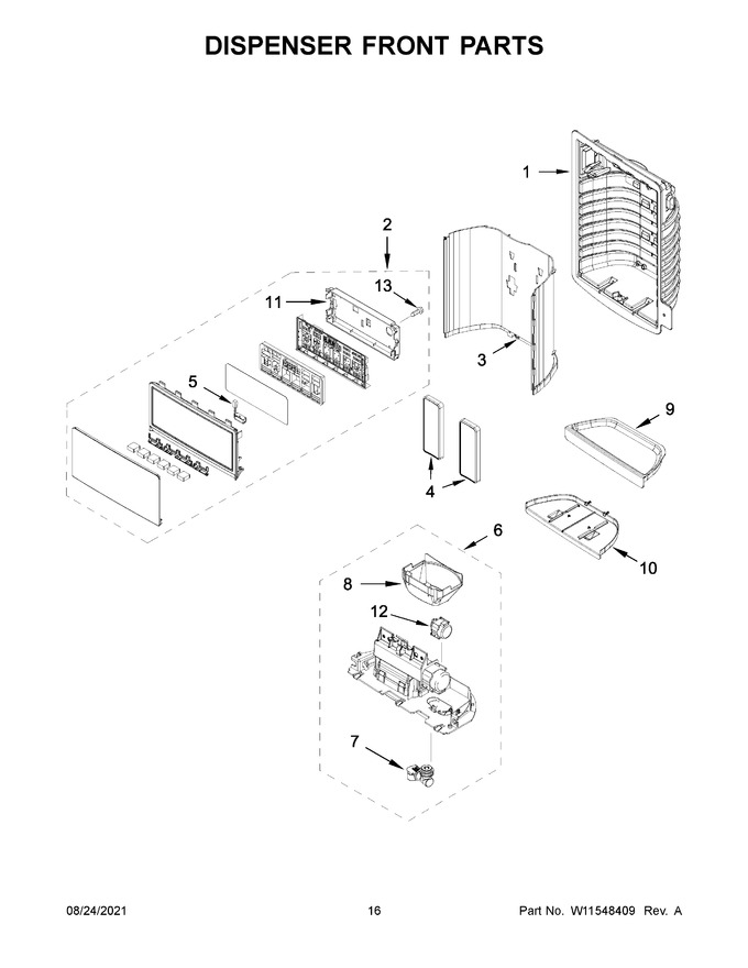 Diagram for WRX735SDHV05