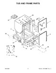 Diagram for 04 - Tub And Frame Parts