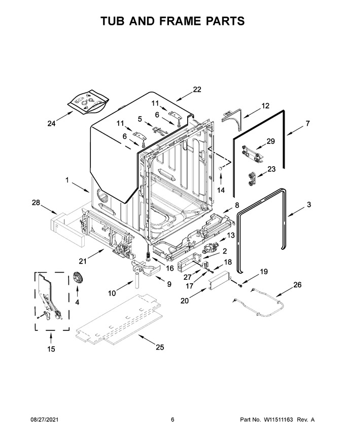 Diagram for KDTE304LPA0