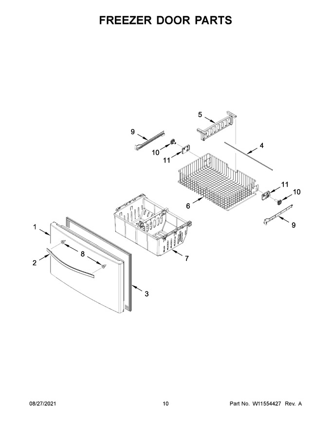 Diagram for WRF555SDFZ14