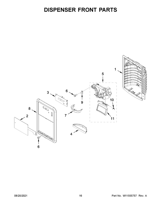 Diagram for WRF550CDHZ06