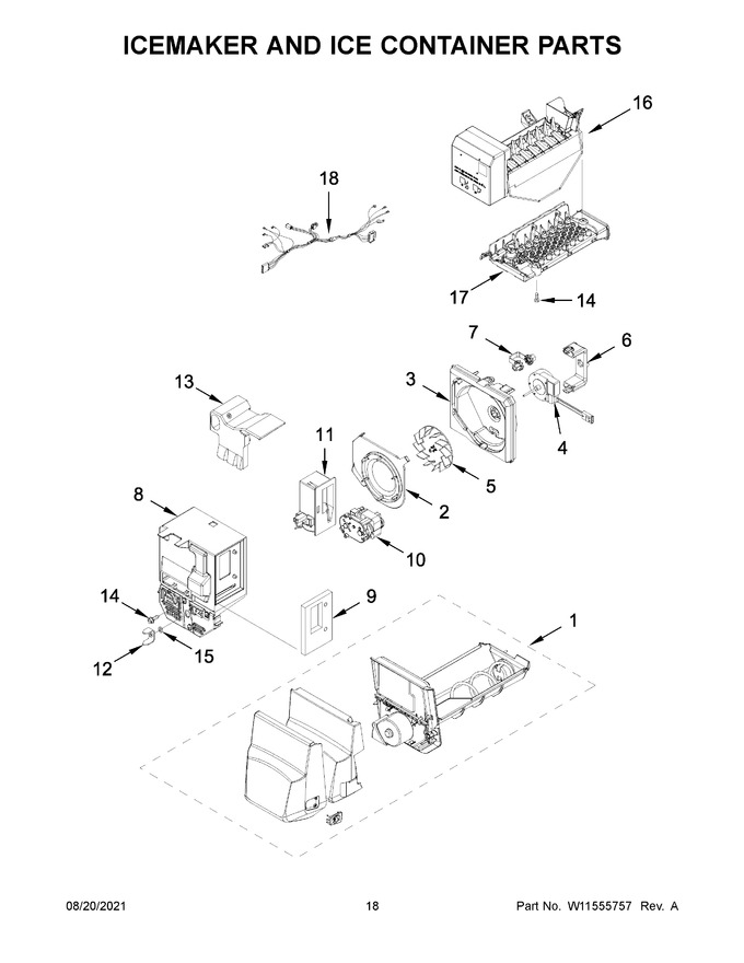 Diagram for WRF550CDHZ06