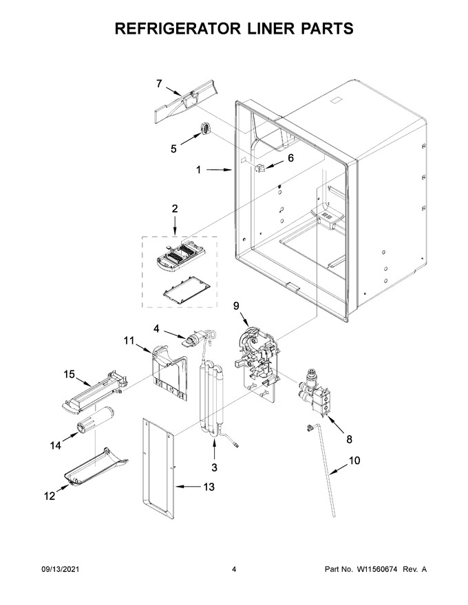 Diagram for WRX735SDHV06
