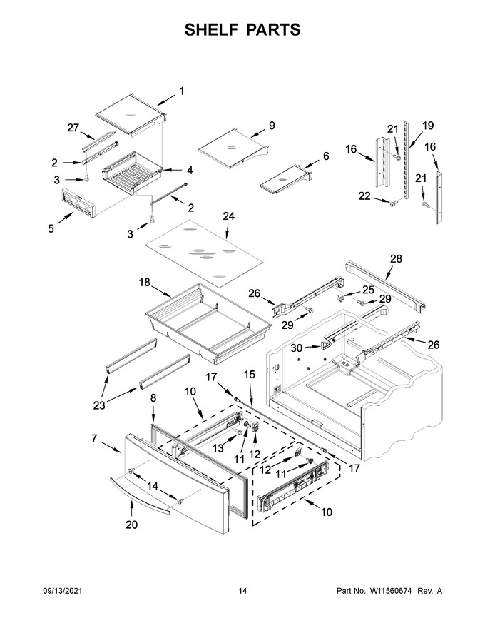 Diagram for WRX735SDHV06
